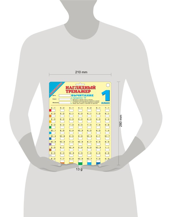 Математика. Вычитание в пределах 10. 1 класс