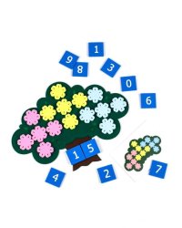 Развивающая игра «Дерево с цветочками» (Фетр), 1301007