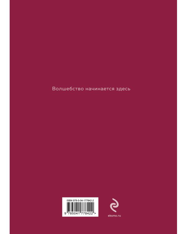 Блокнот. Волшебство начинается здесь (бордо)