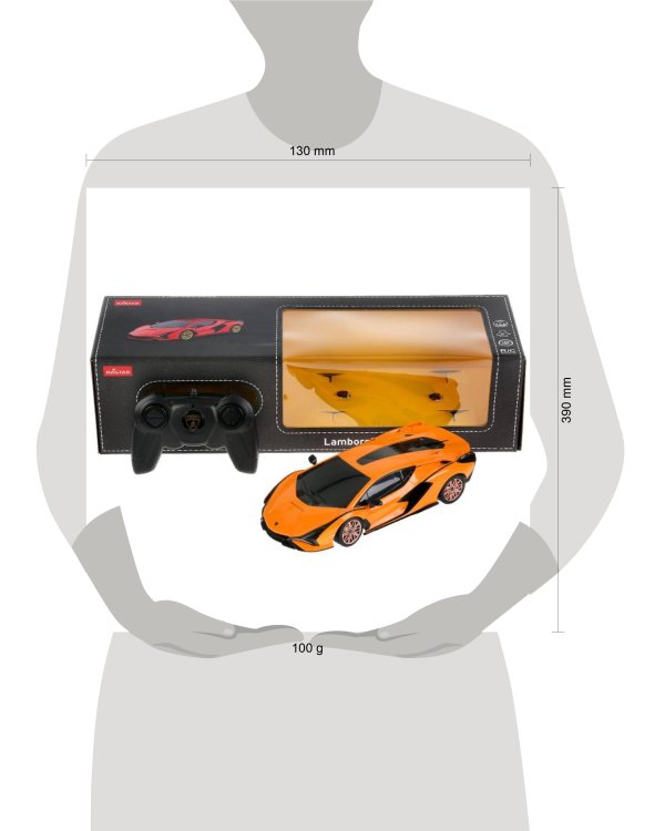 Машина р/у lamborghini sian1:24 в кор. Rastar в кор.18шт