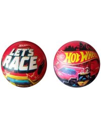 Мяч ПВХ 23см "Играем вместе" "Hot Wheels", полноцвет в сетке (русс. уп.) в кор.144шт
