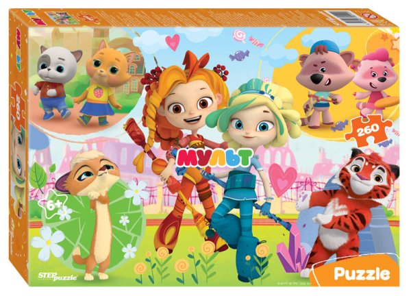 Мозаика "puzzle" 260 "Сказочный патруль и др. Мульт" (0+ Медиа)