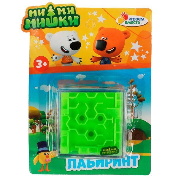 Логическая игра лабиринт Ми-ми-мишки блист.11,8*15,5*5,5см ИГРАЕМ ВМЕСТЕ в кор.2*180шт