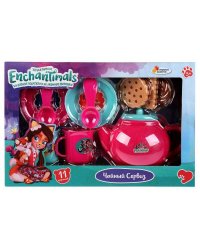 Набор посуды ЭНЧАНТИМАЛС пластик, кор.31,9*20,5*7см ИГРАЕМ ВМЕСТЕ в кор.2*24шт