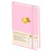 Коллекция Сolor Balance. Задай тон своей жизни Блокнот Color (розовый). Резинка, тиснение зол. фольгой, искусственная кожа, 80 л, А5