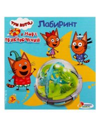 Логическая игра шар-лабиринт Три Кота кор.12*12*12см ИГРАЕМ ВМЕСТЕ в кор.108шт