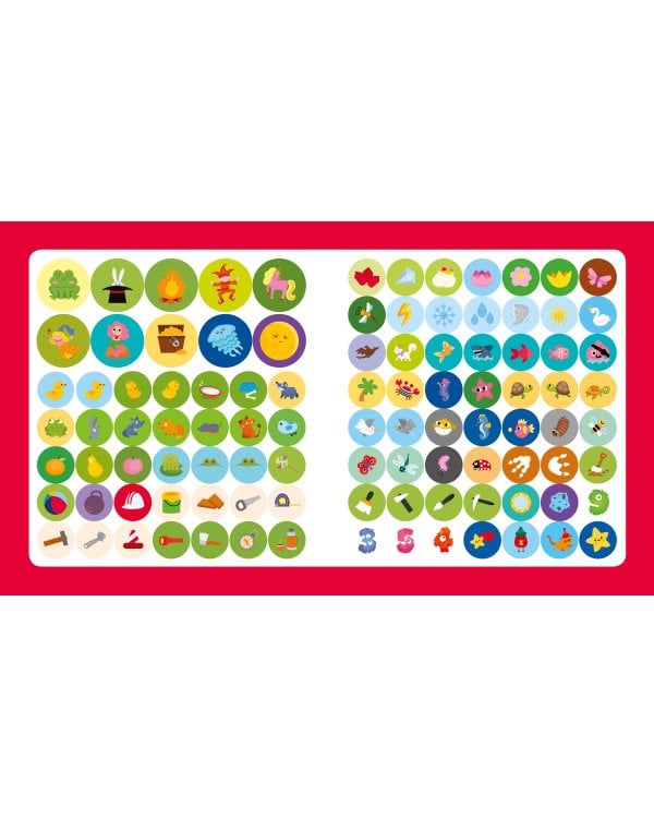 Виммельбух для малышей. Найди и наклей