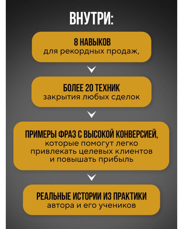 Рекорды продаж. 8 шагов, которые приведут к закрытию 100% сделок без стресса