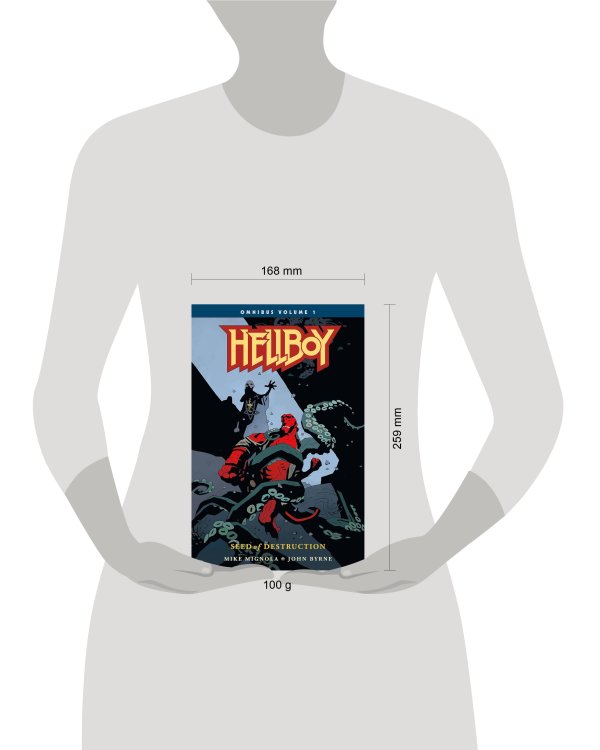 Hellboy Omnibus Volume 1: Seed of Destruction (Mignola, Mike) Хеллбой Омнибус Том 1: Семя разрушения (Майк Миньола) / Книги на английском языке