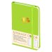 Коллекция Сolor Balance. Задай тон своей жизни Блокнот Color (салатовый). Резинка, тиснение зол. фольгой, искусственная кожа, 80 л., А5