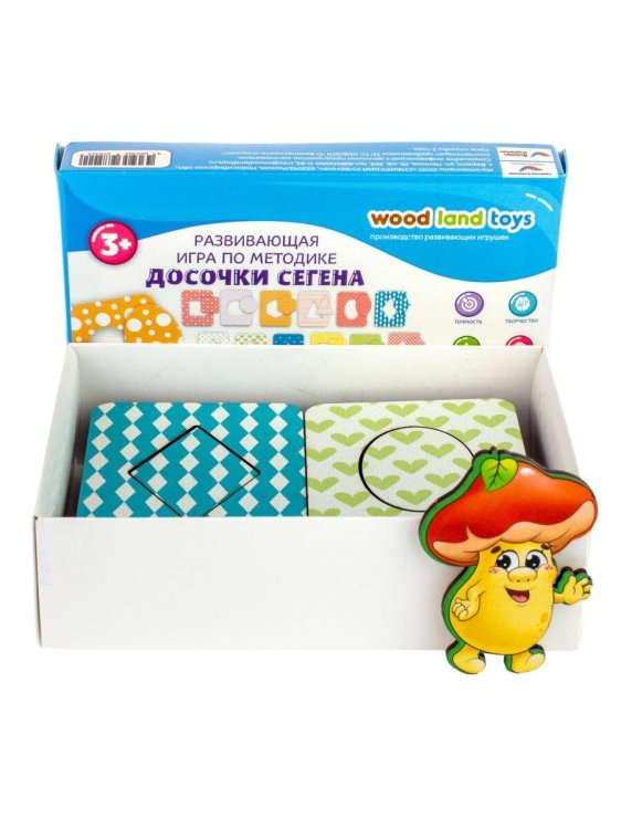 Развивающая игра по методике «Досочки Сегена №3», 068104