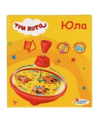 Юла Три Кота кор.12*12*12см ИГРАЕМ ВМЕСТЕ в кор.2*54шт