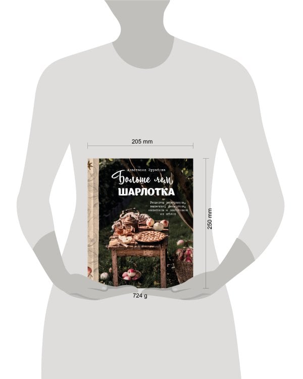 Больше чем шарлотка. Рецепты завтраков, выпечки, десертов, напитков и заготовок из яблок