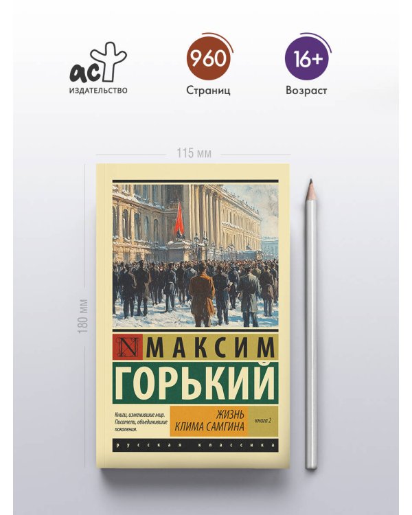 Жизнь Клима Самгина. В 2 кн. Книга 2
