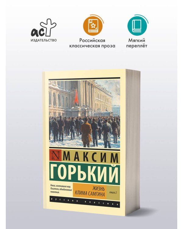 Жизнь Клима Самгина. В 2 кн. Книга 2