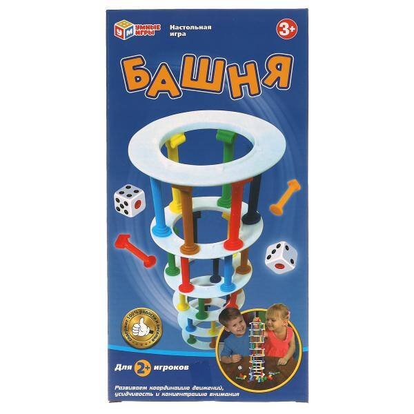 Настольная игра башня, кор.15*30*4см Умные игры в кор.2*42шт