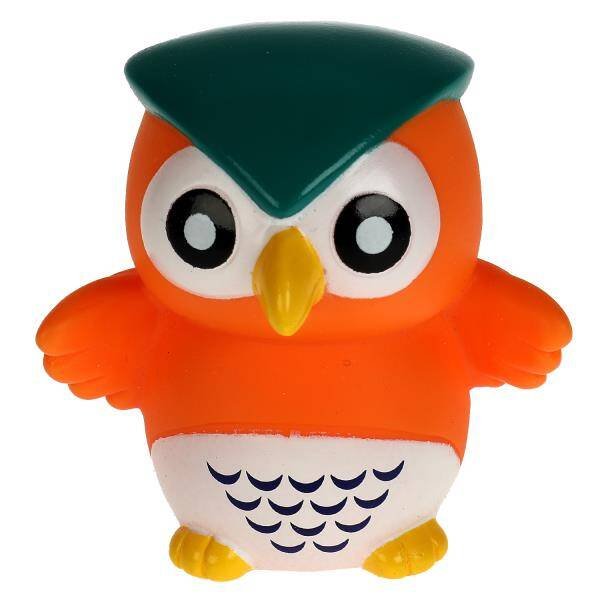 Игрушка для ванны сова 1 шт. в сетке КАПИТОШКА в кор.100шт