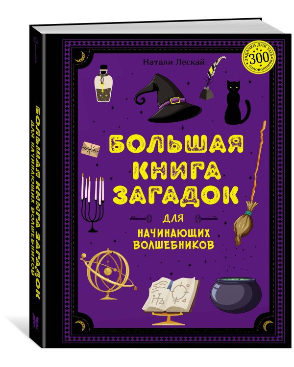 Большая книга загадок для начинающих волшебников