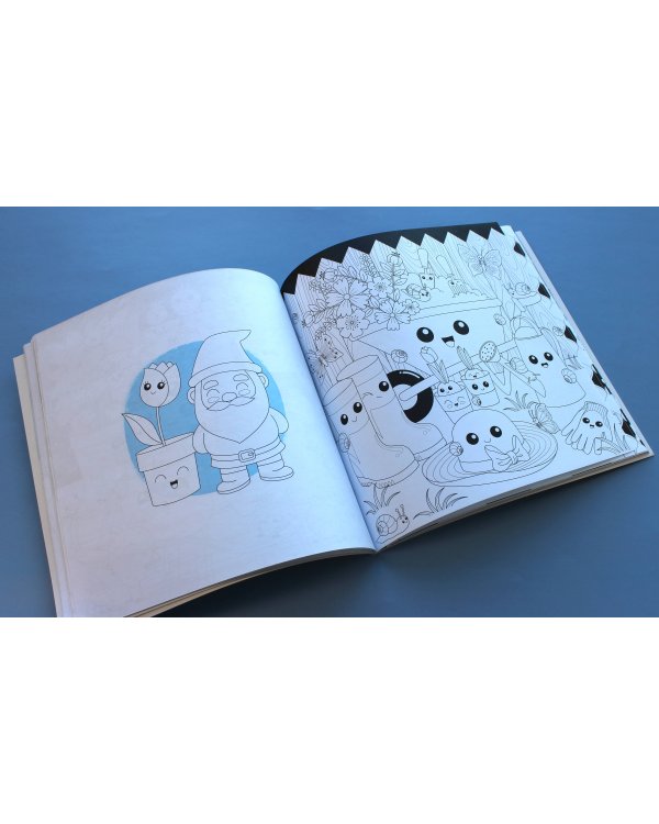 У-И-И-И! Я раскрашиваю KAWAII