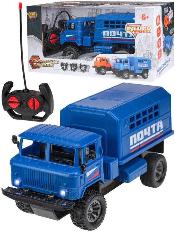 Грузовики, техника Р/У (Рыжий Кот) Машина на р/у(25см)"Городские службы.Почта" ( Арт. M1447-5B)