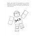 Раскраска для детей в стиле Roblox