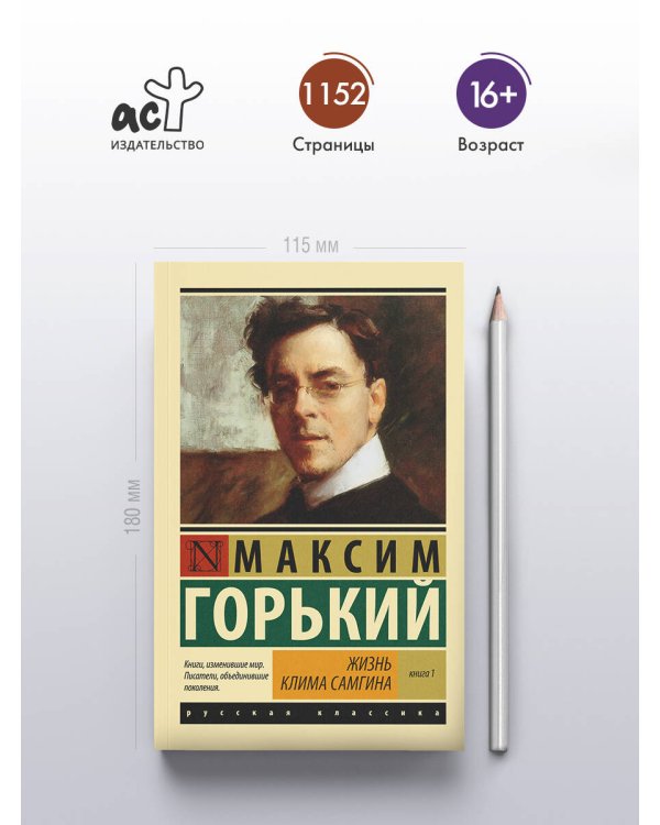 Жизнь Клима Самгина. В 2 кн. Книга 1
