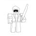 Раскраска для детей в стиле Roblox