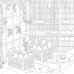 Cozy bookshops: colouring book Уютный книжный магазинчик /Книги на английском языке