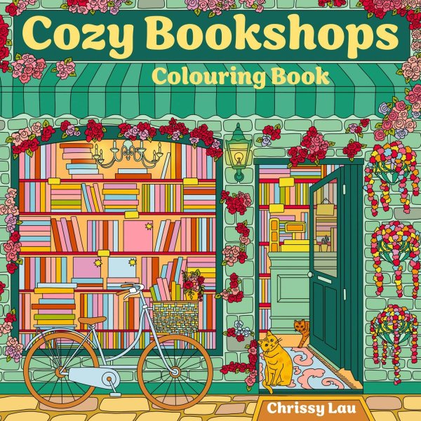Cozy bookshops: colouring book Уютный книжный магазинчик /Книги на английском языке