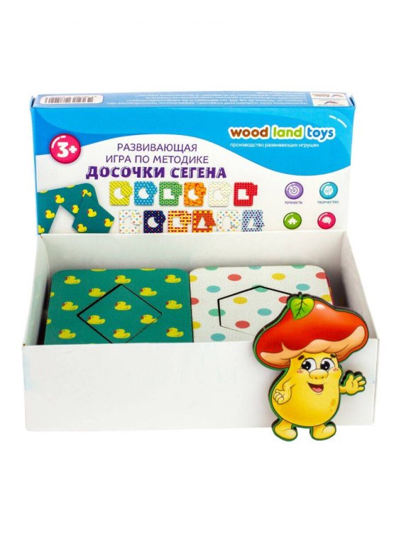 Развивающая игра по методике «Досочки Сегена №5», 068106