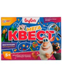 Буба. МЕГАКВЕСТ. 310х220х60мм. Умные игры в кор.20шт