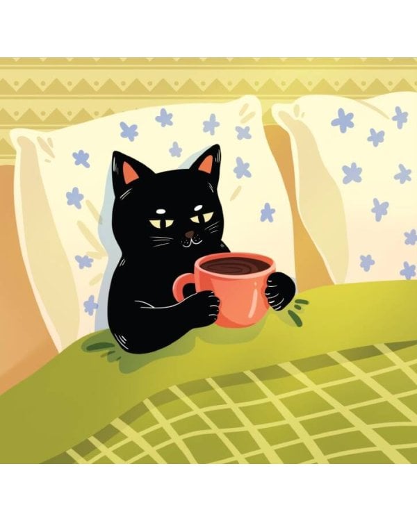 Дополнительное изображение книги «Котики и кофе. Календарь настенный на 2027 год»
