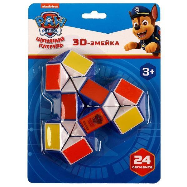 Логическая игра змейка Щенячий Патруль блист.14*21*7см ИГРАЕМ ВМЕСТЕ в кор.2*120шт