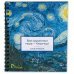 Блокнот для художественных идей. Территория творчества Скетчбук. Ван Гог (197х197 мм, 48 л., твердая обложка на пружине)