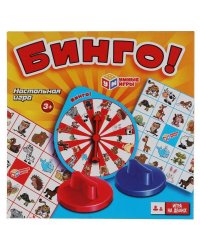 Настольная игра бинго, кор.21*21*4,5см Умные игры в кор.2*48шт