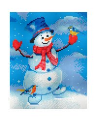 485-ST-PS Снеговик и синица