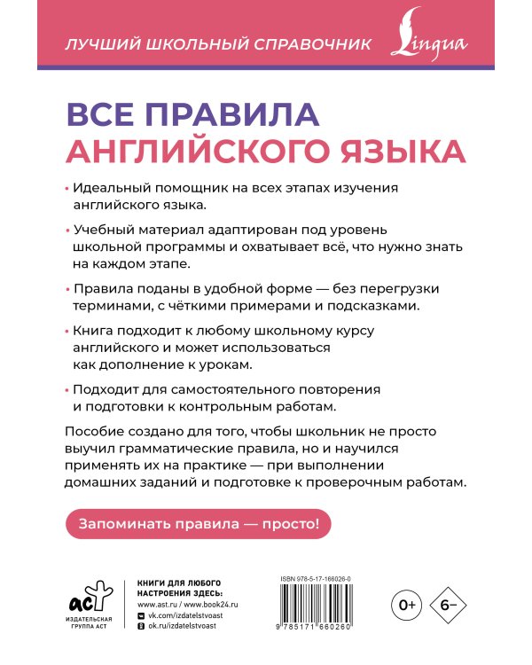 Все правила английского языка