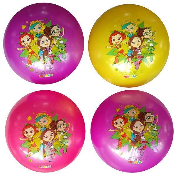 МЯЧИ (Умка) Мяч "Играем вместе" "Сказочный патруль" 23см, цвет в ассорт. в сетке в кор.144шт