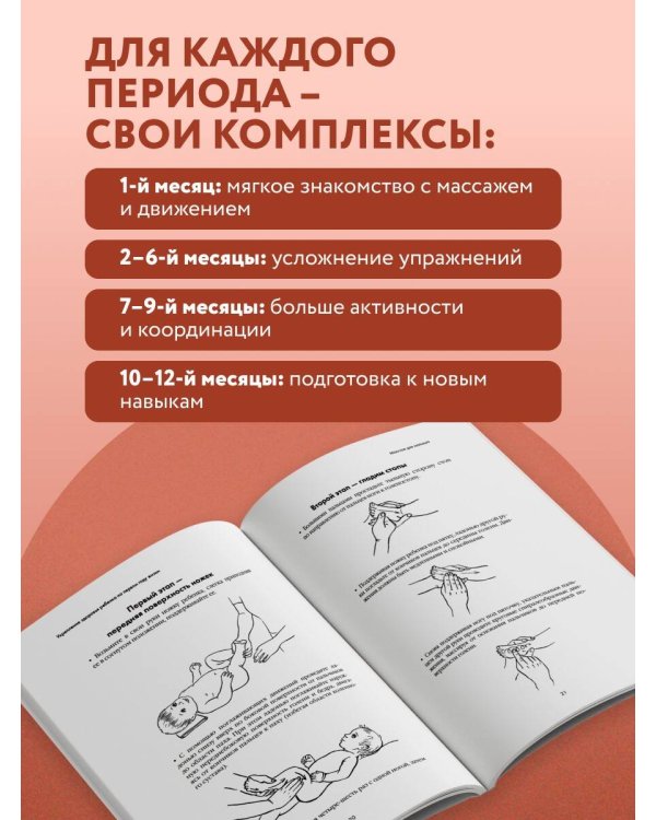 Дополнительное изображение книги «Массаж и гимнастика для самых маленьких. От рождения до года»