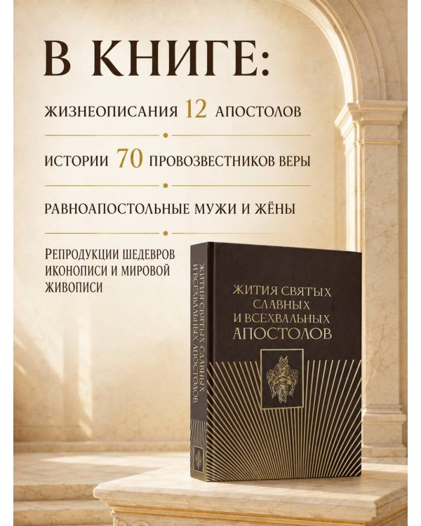 Дополнительное изображение книги «Жития святых славных и всехвальных апостолов»