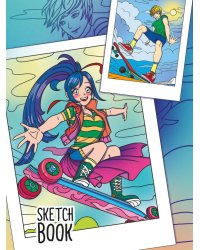 СКЕТЧБУК А5. АНИМЕ. АКТИВНЫЙ ВЫХОДНОЙ