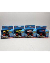 Машина металл "ДЖИП ROAD RACING" инерц., большие колеса 9см, в ассорт. в кор. Технопарк в кор.2*72шт