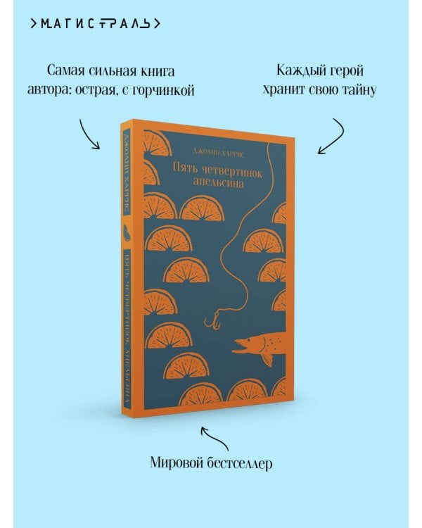 Пять четвертинок апельсина