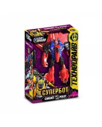 Робот трансформирующийся в САМОЛЕТ, кор.13*17,5*5см ТЕХНОДРАЙВ в кор.2*96шт