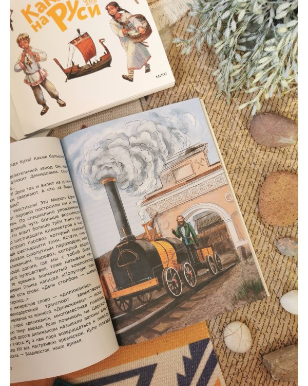 Поезда и железные дороги. Детская энциклопедия (Чевостик) (Paperback)