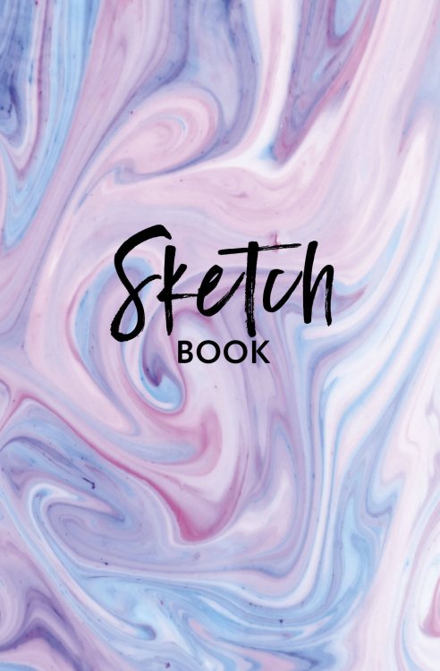 Блокнот для художественных идей. Территория творчества Скетчбук классический (розовый мрамор)
