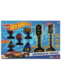 Настольная игра дорожные знаки свет-звук ХОТ ВИЛС кор.32,2*20,7*6,2см ТЕХНОДРАЙВ в кор.2*30шт