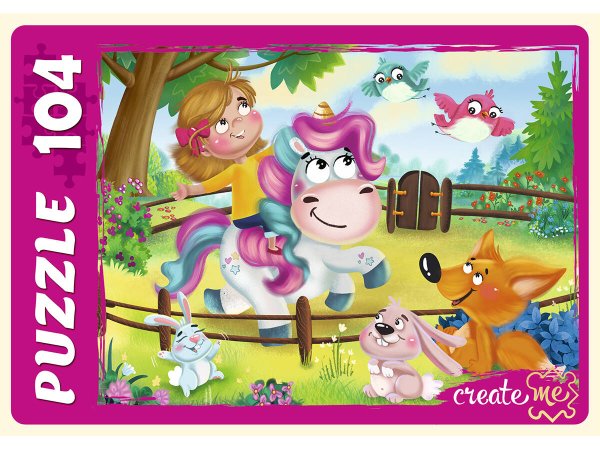 05. ПАЗЛЫ 104 элемента (Рыжий Кот) ПАЗЛЫ 104 элемента. Милые друзья №2 (ПУ104-9830)