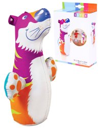 Игрушка надувная для плавания 91 см. Неваляшка животные, 3 вида INTEX. Арт. 44669NP