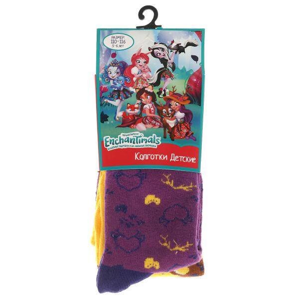 Колготки детские ЭНЧАНТИМАЛС для девочки р-р 110-116 в кор.15шт